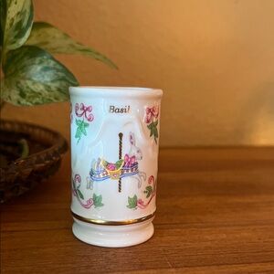 Lenox Basil Ceramic Carousel Spice Jar without lid